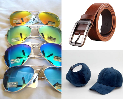 Men's accessories for a stylish look cover photo collage
