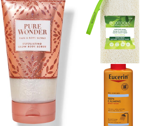 Bath essentials cover photo collage