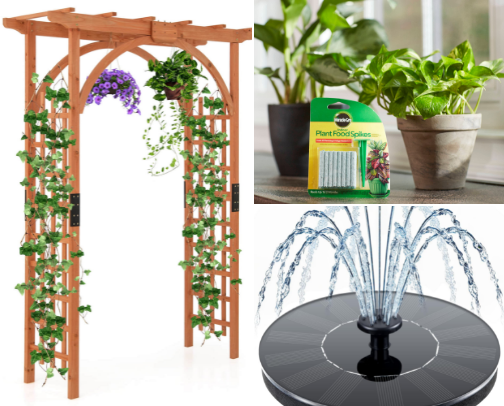 My Backyard Garden Guide cover photo collage