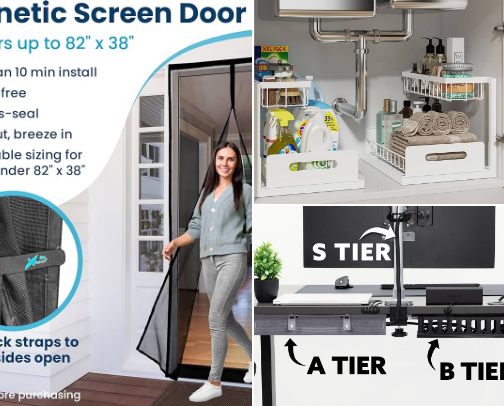 “Amazon Finds That Make Life Easier” cover photo collage