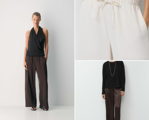 what to wear as a guest to a fall shower: aritzia edition cover photo collage