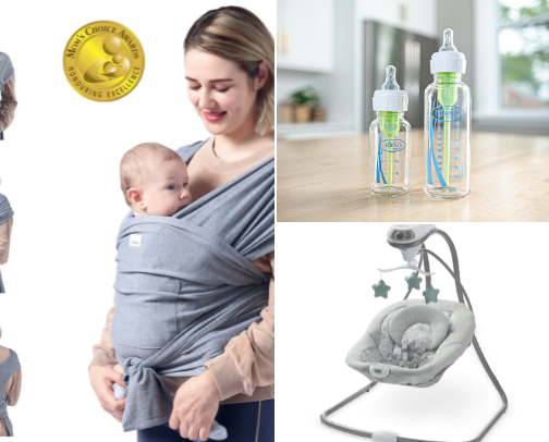 My favorite baby products cover photo collage