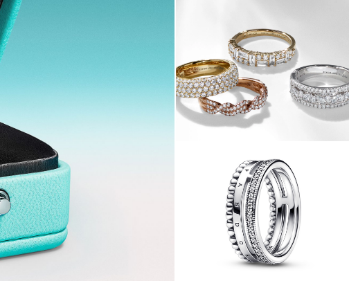 Jewelry that sparkles cover photo collage