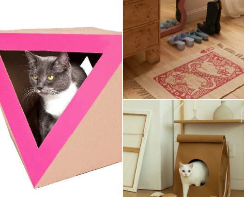 Eclectic pet finds cover photo collage