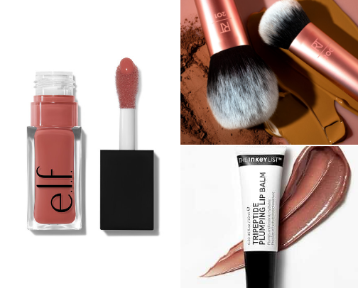 drugstore makeup favourites💕 cover photo collage