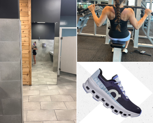 Gym essentials cover photo collage
