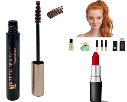 Beauty For Redheads cover photo collage