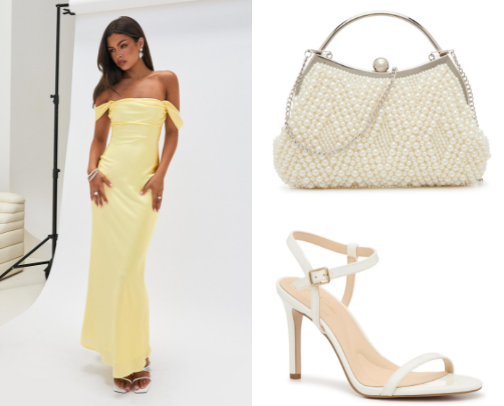 andie anderson coded dress cover photo collage