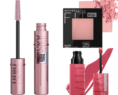 Maybelline must haves ✨💖 cover photo collage