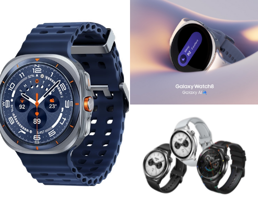 SMARTWATCHES AND FITNESS TRACKERS cover photo collage