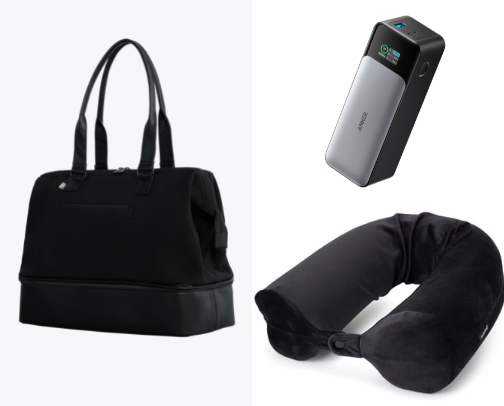 "Quiet Luxury" Travel Essentials cover photo collage