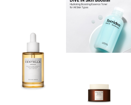 dry/sensitive | skincare must-haves ౨ৎ 🎐 ₊˚⊹ cover photo collage