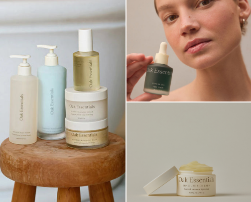 Oak Essentials cover photo collage