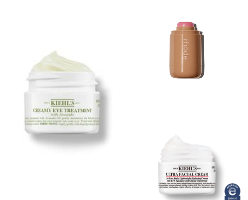 My everyday face products 💖 cover photo collage