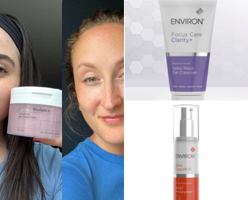 For my Acne Prone Girlies cover photo collage