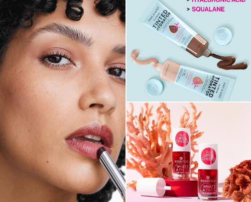 My non-negotiable makeup products cover photo collage