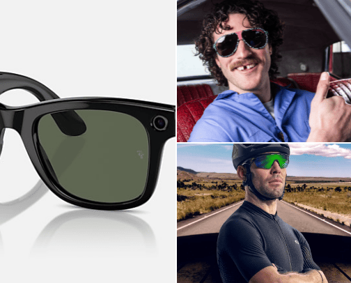 Sunglasses cover photo collage