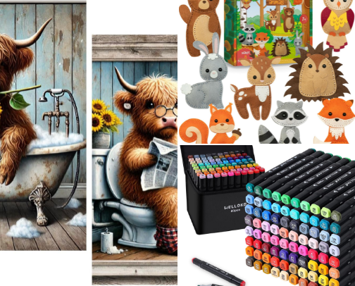 Crafts and Creations cover photo collage