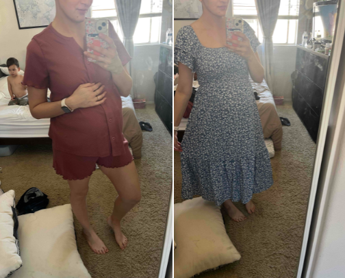 Maternity on a budget cover photo collage