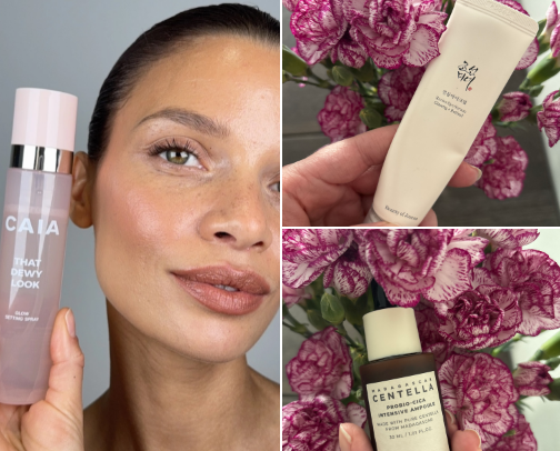 Best Hydrating Skincare & Glowy Makeup for Women in Their 30s (Dry & Sensitive Skin) cover photo collage