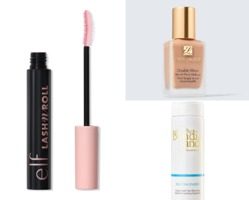 Timeless beauty and skin care cover photo collage