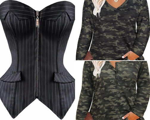 Clothes cover photo collage