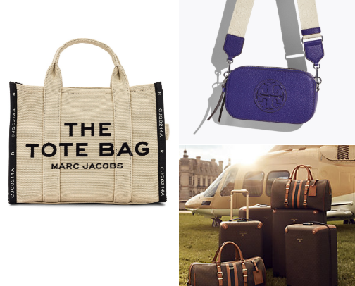 My Favorite purses, totes, backpacks and luggage cover photo collage