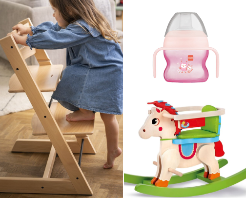 Baby products we’re loving at 6 months! cover photo collage