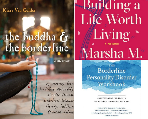 Borderline Personality Disorder (BPD) Books (Therapist-Curated) cover photo collage