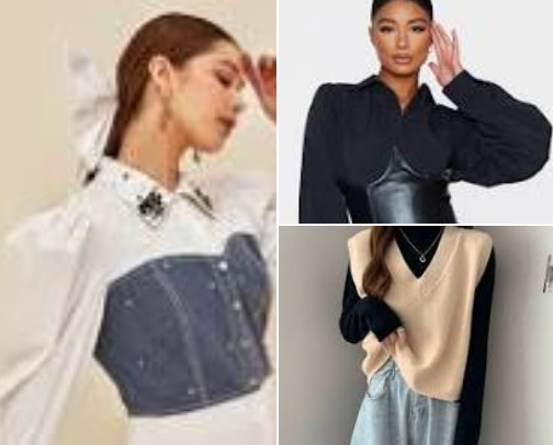 Clothing Pieces You Can Wear Over a Shirt (Corset and Non-Corset Options) cover photo collage