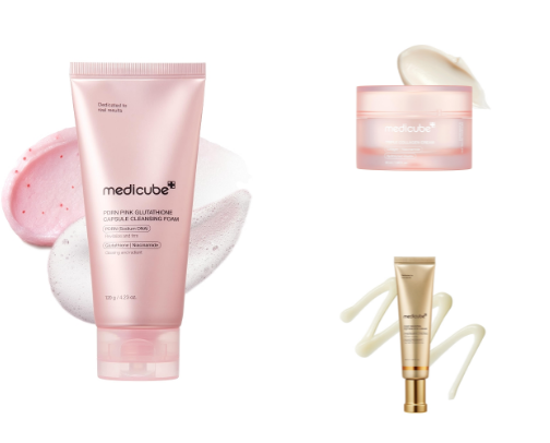 Skincare cover photo collage
