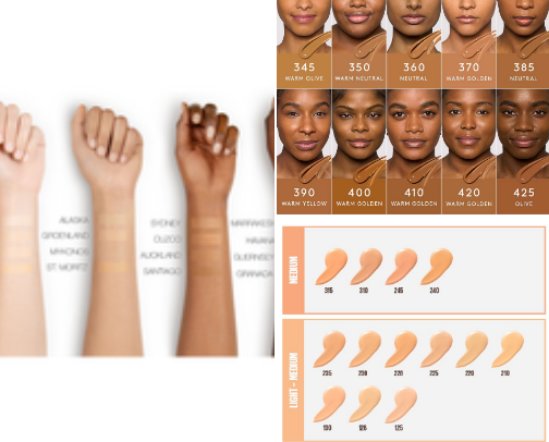 Brown Baddie Make-up cover photo collage