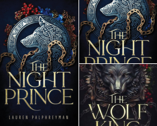 Download - The Night Prince: The Wolf King, Book 2 dark romantasy picks cover photo collage