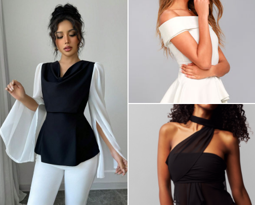 Suzan 's Top Chiffon Picks- For That Soft Yet Powerful Look cover photo collage
