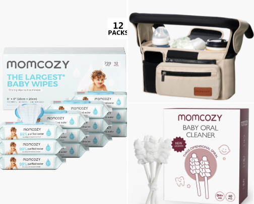 Cozy baby cover photo collage