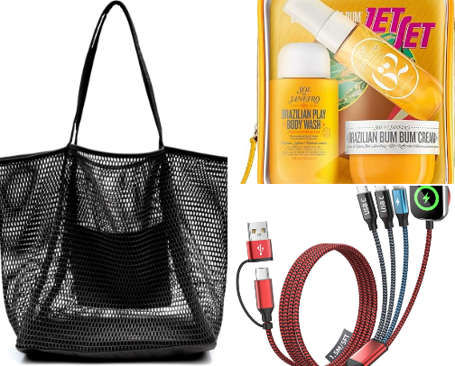 Travel Must Haves! ☀️🕶️✈️ cover photo collage