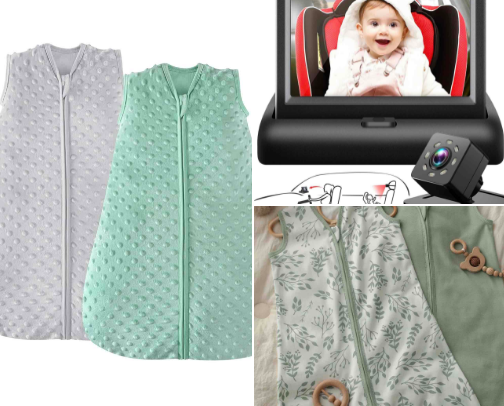 Amazon must haves for baby cover photo collage