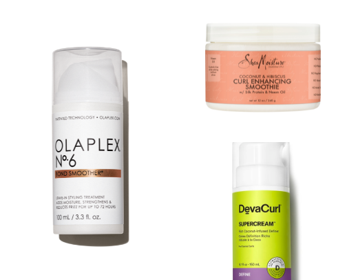 Best curly hair products cover photo collage