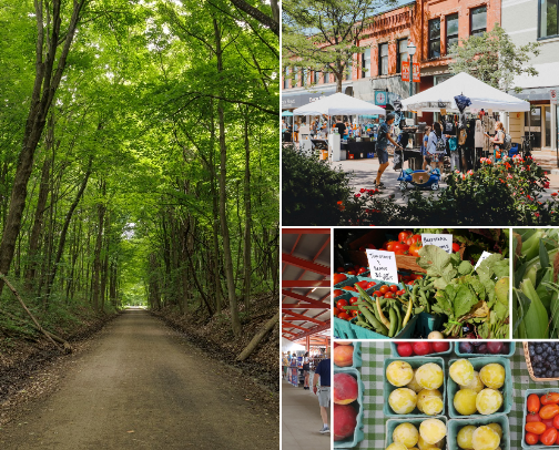 I got a gal in Kalamazoo cover photo collage