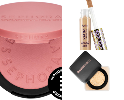 Clean girl flawless makeup cover photo collage