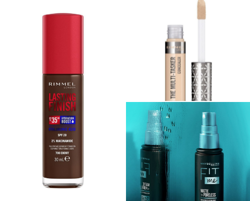 My favourite Drugstore products cover photo collage