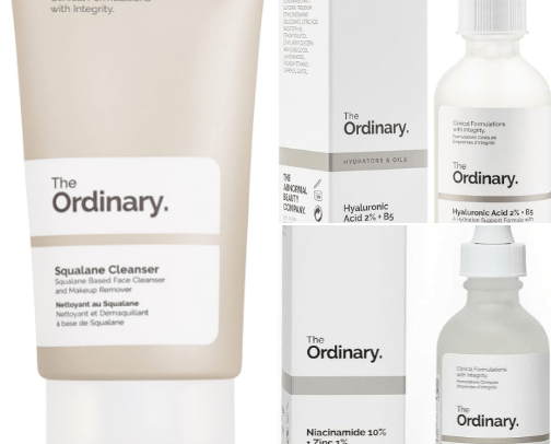 The Ordinary bestsellers ✨ cover photo collage