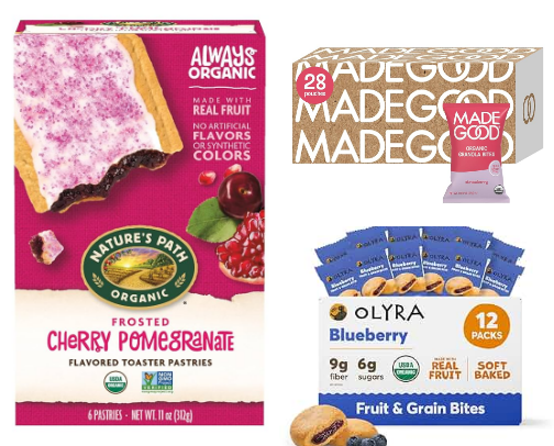 Snacks to Keep Bedside for Breastfeeding/Lactating Moms cover photo collage