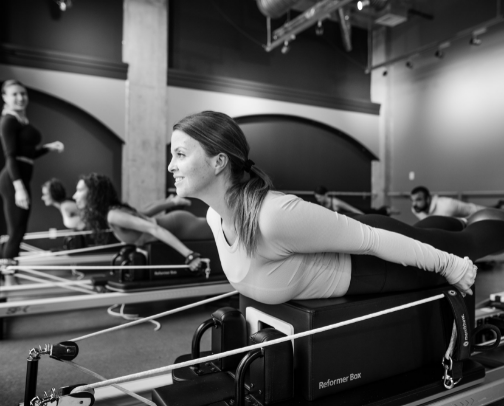 Hot yoga & Pilates cover photo collage