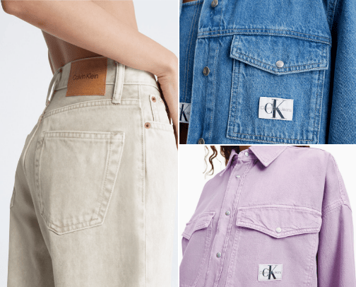 Calvin Klein cover photo collage