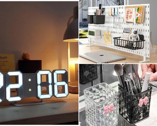 Bedroom Clutter/Essentials cover photo collage