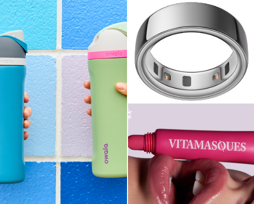 Things I swear by as a SAHM | Beauty, Postpartum, Wellness etc cover photo collage