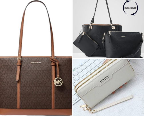 Elegance in Wallets and Bags!! cover photo collage