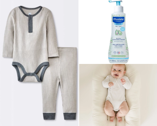 My favorite baby products👼🏼🤎 cover photo collage