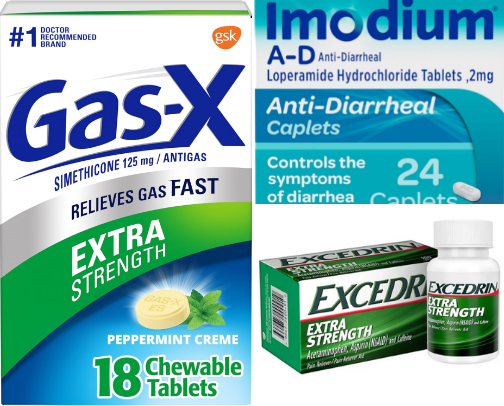 Mini pharmacy-in-a-bag starter pack cover photo collage